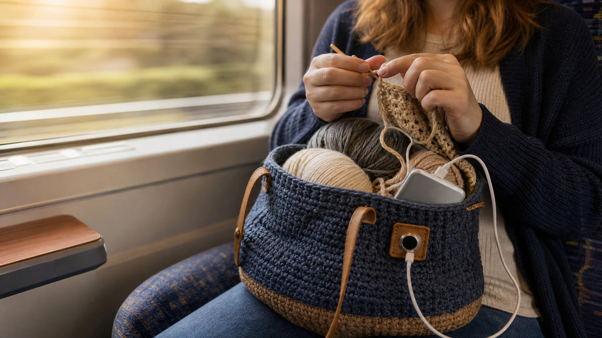 Crochet Bag With USB Charging Port: Worth It? - CRAFTISS