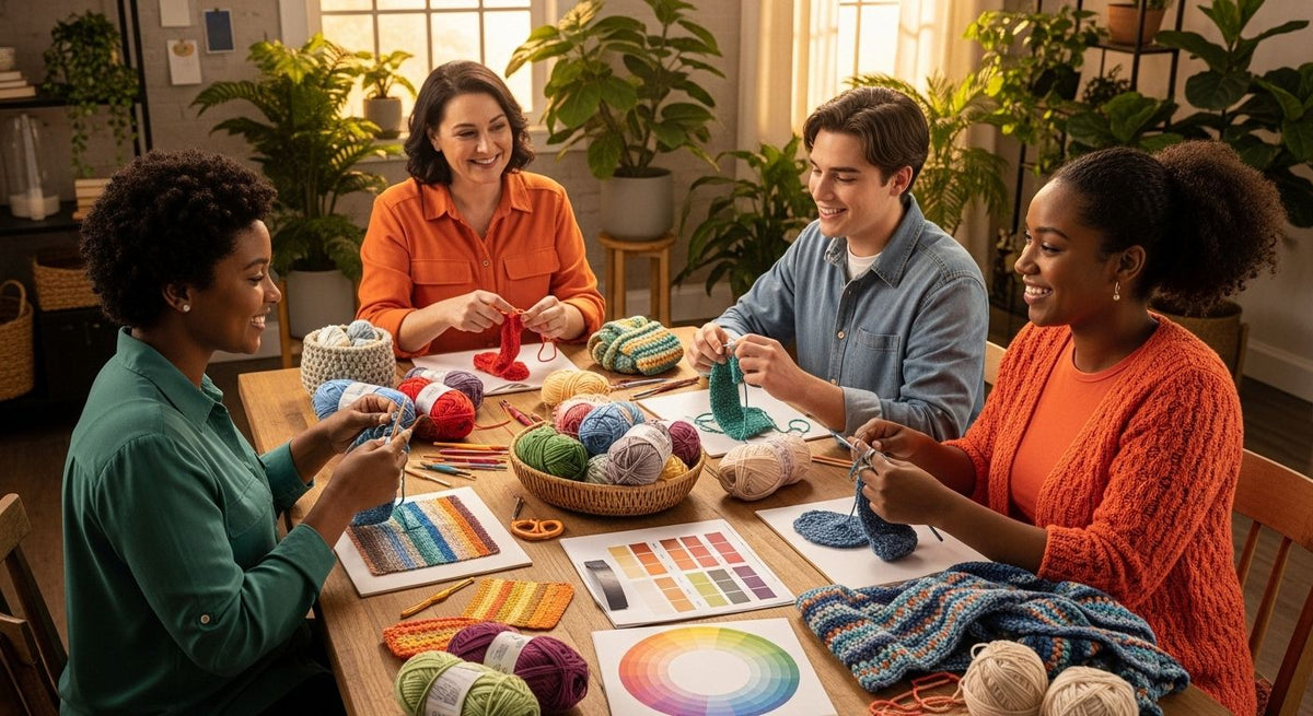 8 Inspiring Crochet Color Combinations for Your Projects - CRAFTISS