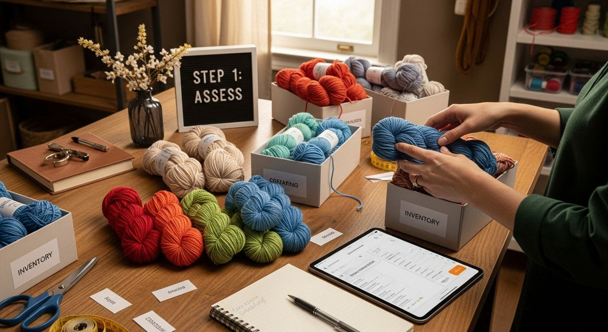 Yarn Project Organization Guide: Master Your Crafting Space - CRAFTISS