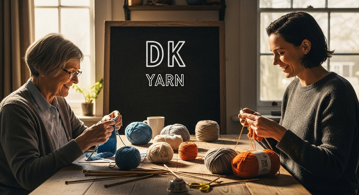 What is DK Yarn? Understanding Its Characteristics - CRAFTISS