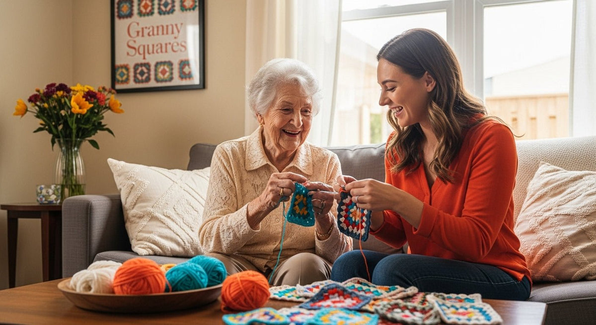 Understanding the Role of Granny Squares in Crochet - CRAFTISS