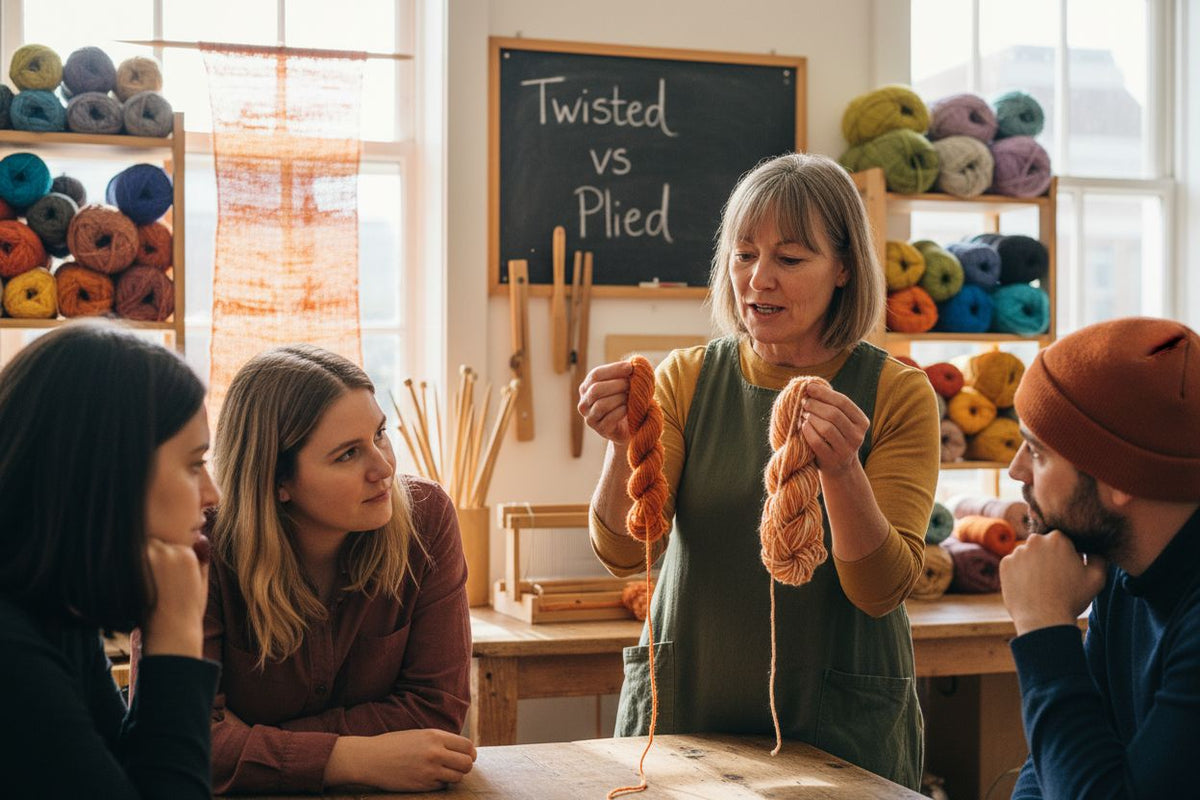 Understanding Twisted vs Plied Yarn: Key Differences - CRAFTISS