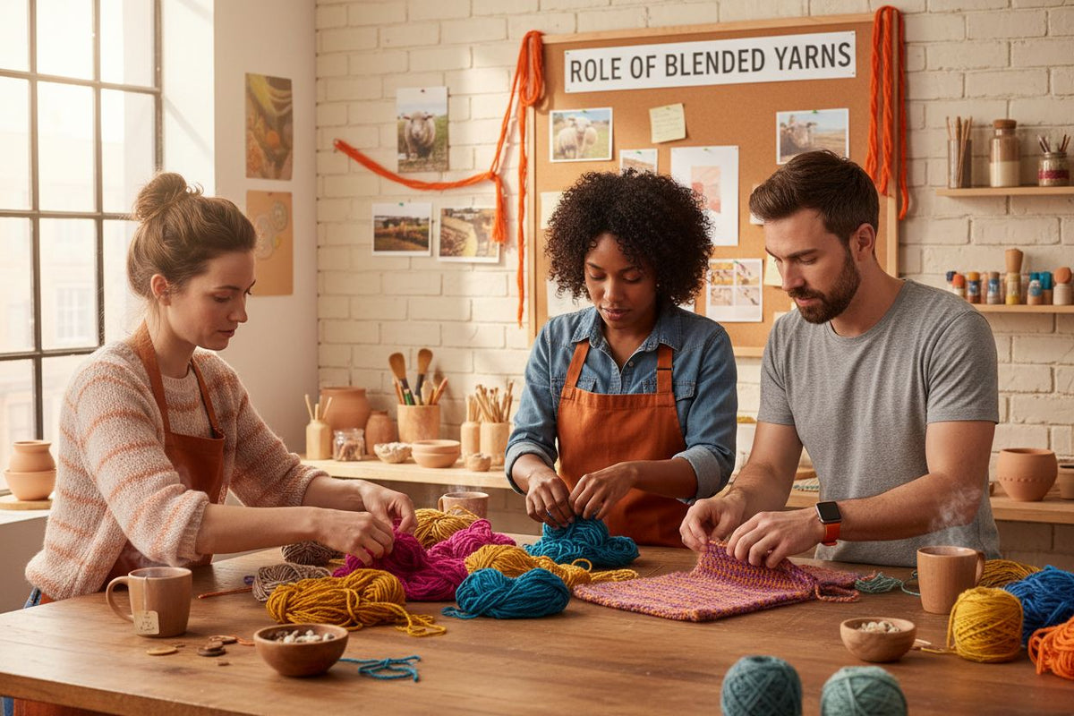 Understanding the Role of Blended Yarns in Crafting - CRAFTISS