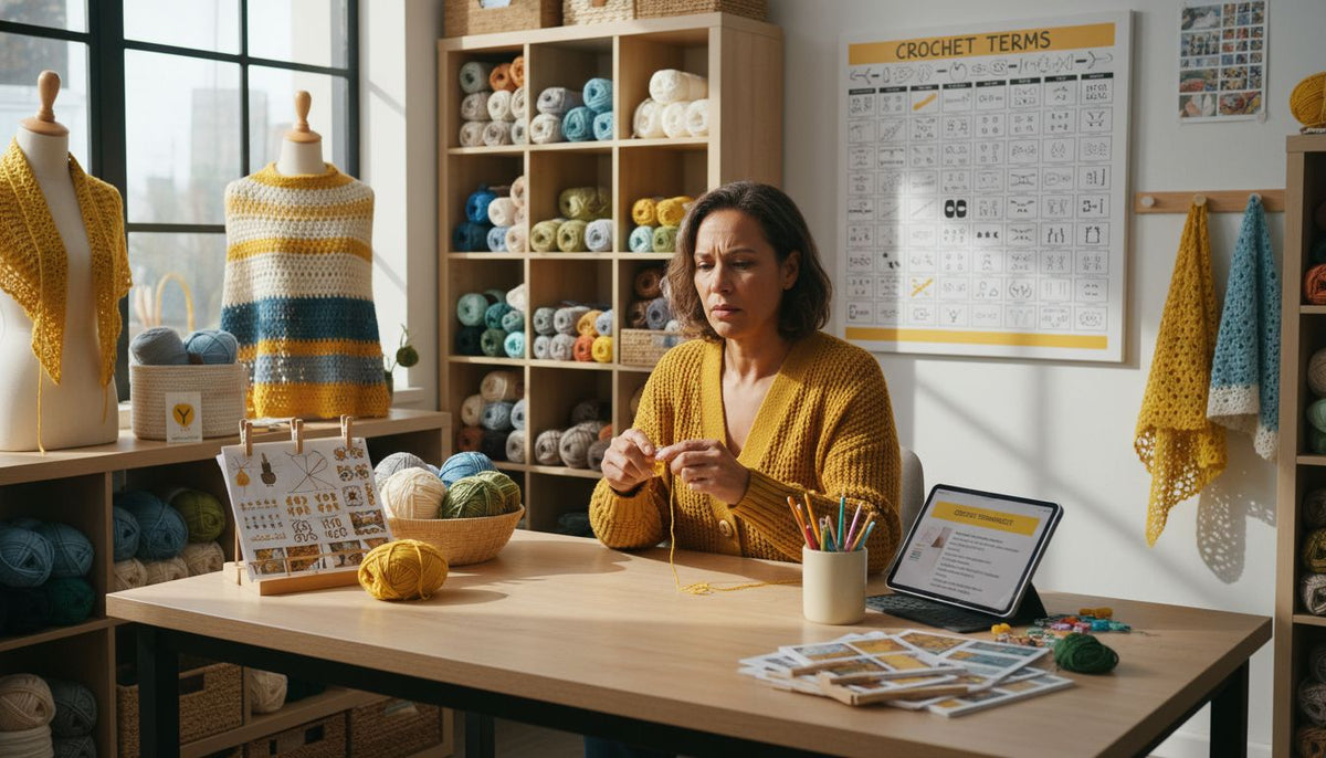 Crochet Terminology Explained: Complete Reference Guide - CRAFTISS