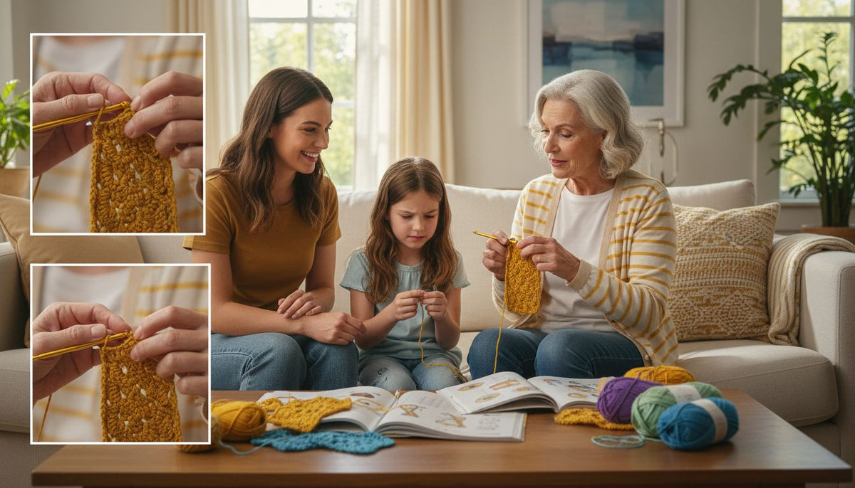7 Essential Types of Crochet Stitches Every Crafter Should Know - CRAFTISS