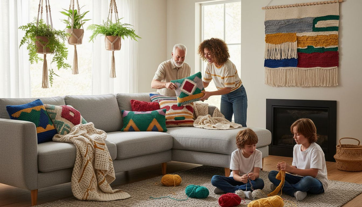 7 Inspiring Crochet Home Decor Ideas for Creative Crafters - CRAFTISS