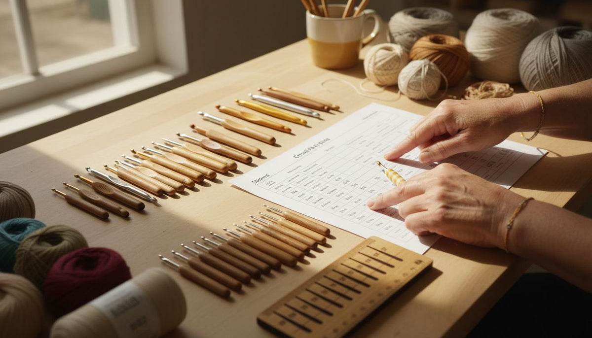 Crochet Hook Sizes Explained: Complete Sizing Guide - CRAFTISS