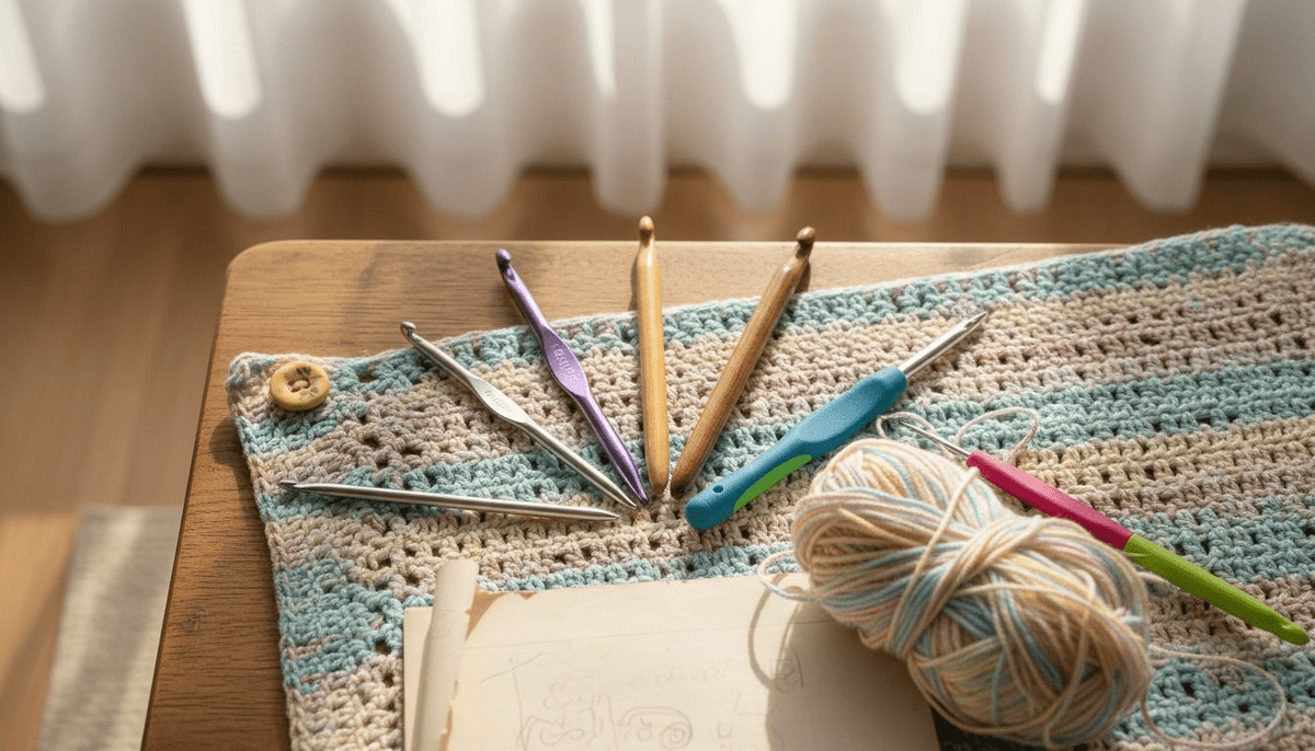 7 Essential Types of Crochet Hooks Every Crafter Should Know - CRAFTISS