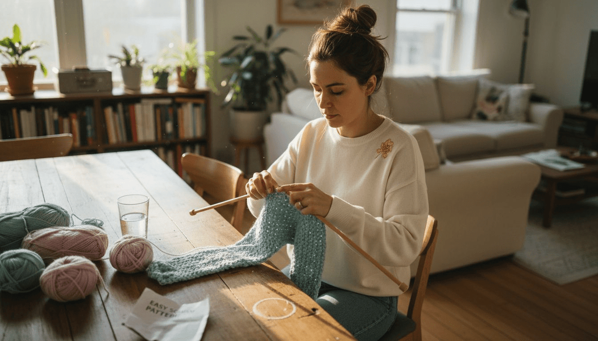 7 Essential Beginner Knitting Tips for Confident Projects - CRAFTISS