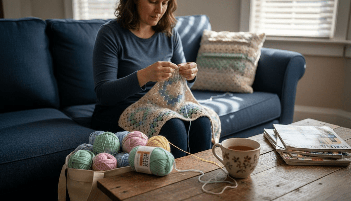 Crochet Blanket Tutorial for Beginners: Step-by-Step Success - CRAFTISS