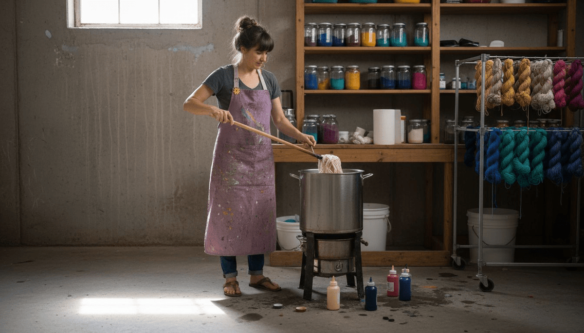What Is Kettle Dyed Yarn and Why Fiber Artists Love It - CRAFTISS