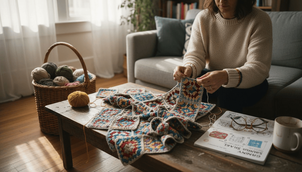 How to Join Granny Squares for Seamless Crochet Projects - CRAFTISS