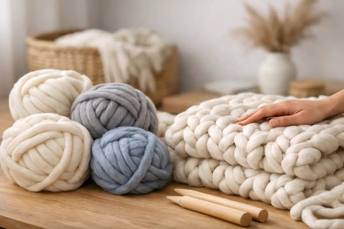Chunky Yarn for Blankets Review: 5 Things to Check - CRAFTISS