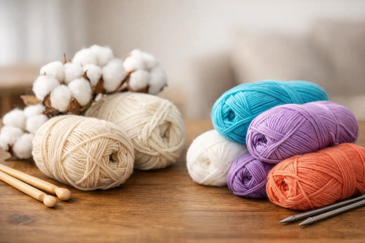 Cotton Versus Acrylic Yarn: Which to Pick? - CRAFTISS