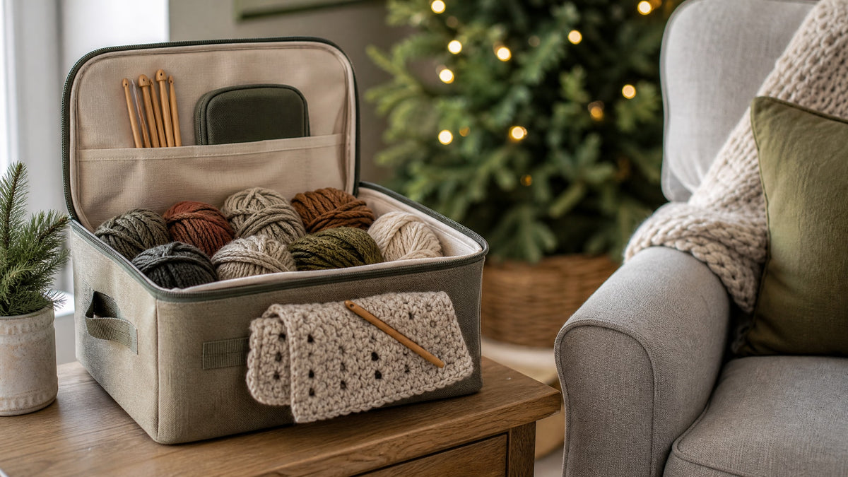 Yarn Bag as Christmas Gift for Crocheters: A Wish List - CRAFTISS