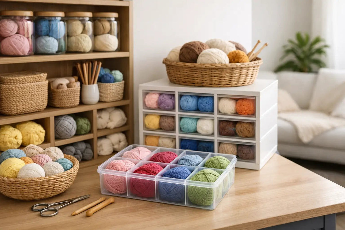 How to Store Yarn at Home Without the Mess - CRAFTISS