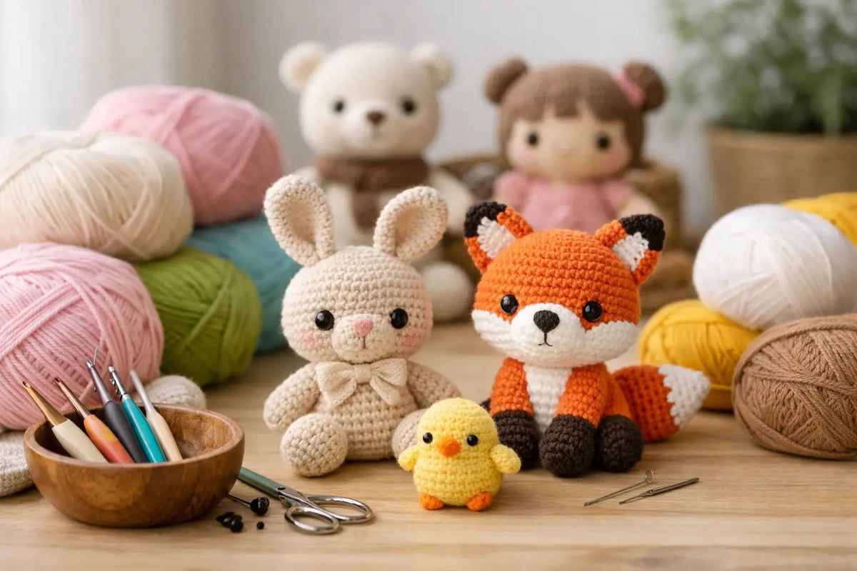 Best Yarn for Amigurumi That Works - CRAFTISS
