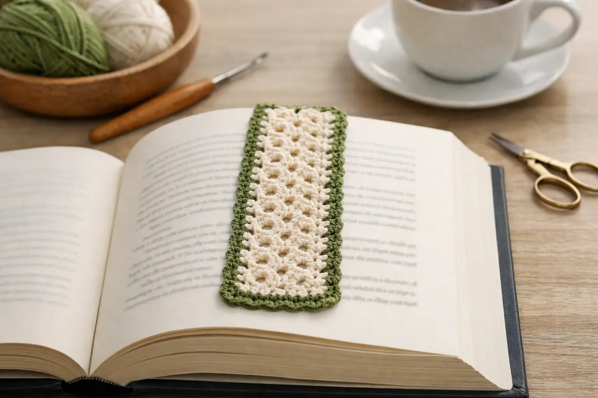 How to Crochet a Bookmark That Stays Flat - CRAFTISS