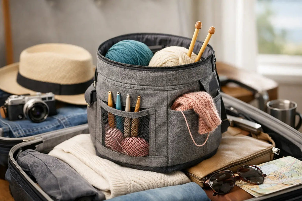 How to Choose a Travel Yarn Bag - CRAFTISS