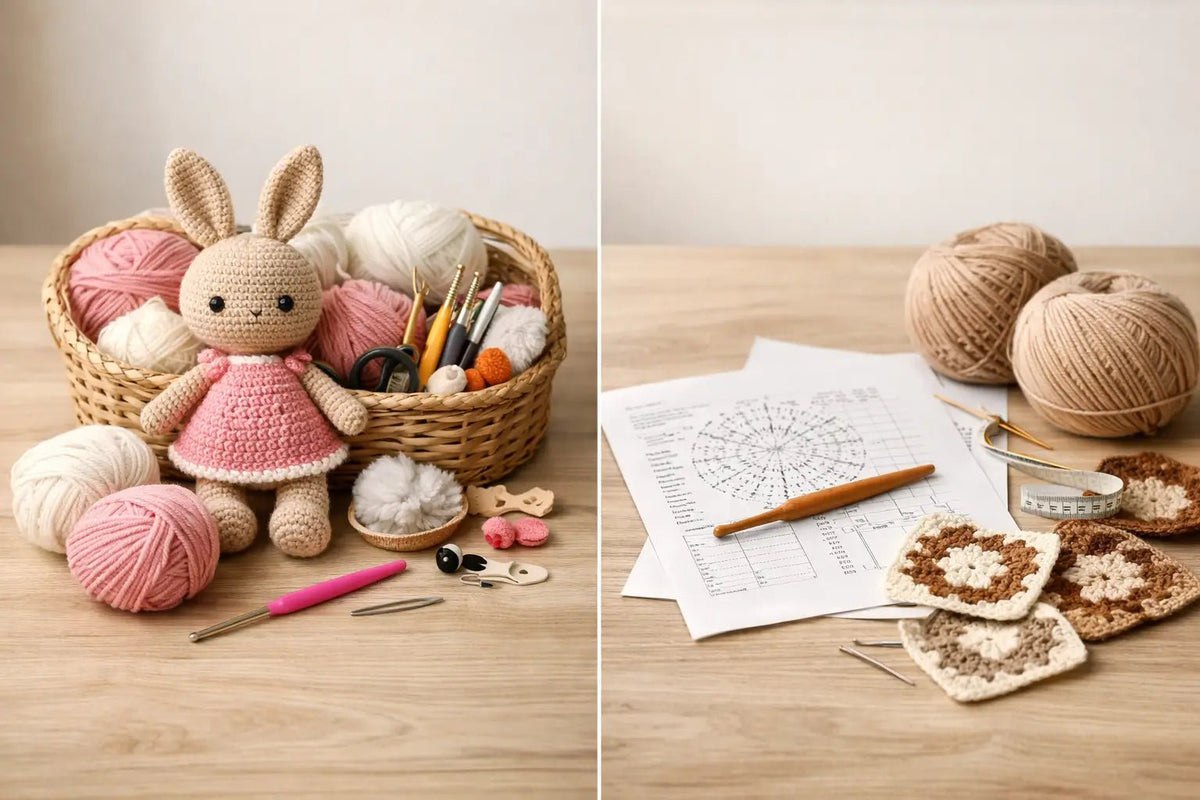 Crochet Kit Versus Pattern Only - CRAFTISS