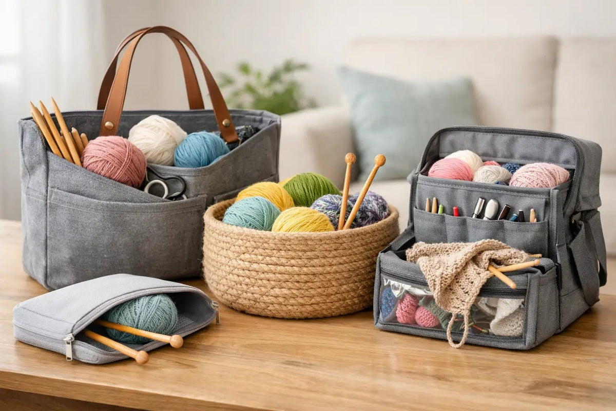 A Guide to Portable Knitting Storage That Works - CRAFTISS