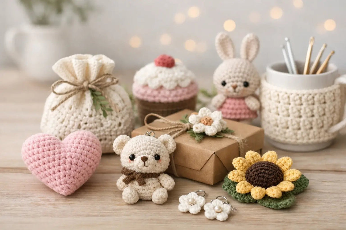 15 Small Crochet Gift Ideas That Feel Special - CRAFTISS