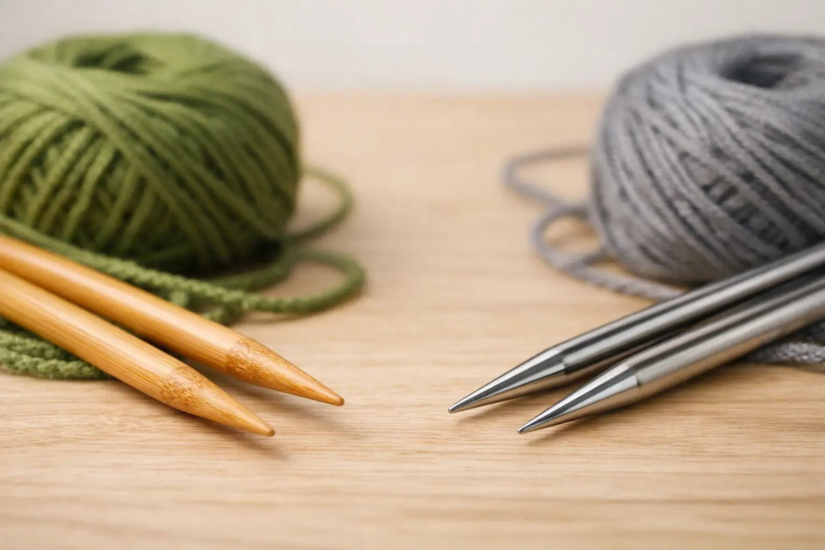 Bamboo Versus Metal Needles: Which Wins? - CRAFTISS