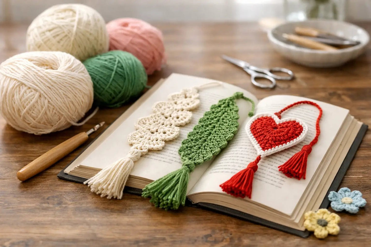 Best Yarn for Crochet Bookmarks - CRAFTISS