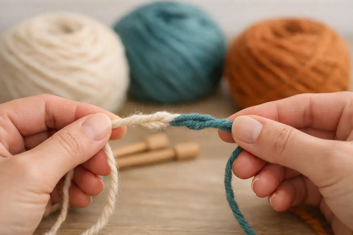 How to Join Yarn Seamlessly That Stays Put - CRAFTISS