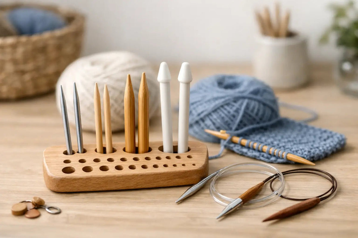 A Guide to Knitting Needle Sizes That Actually Helps - CRAFTISS