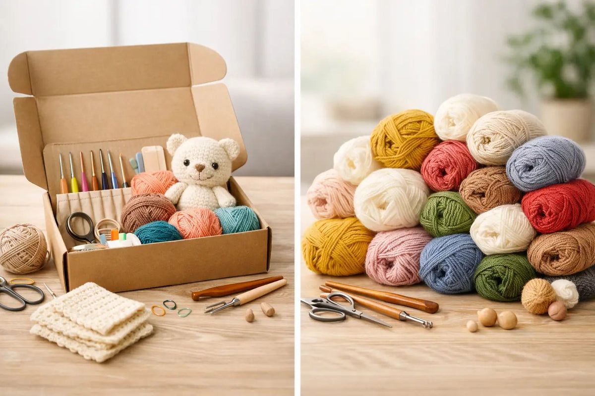 Crochet Kit Versus Yarn Bundle: Which Fits? - CRAFTISS