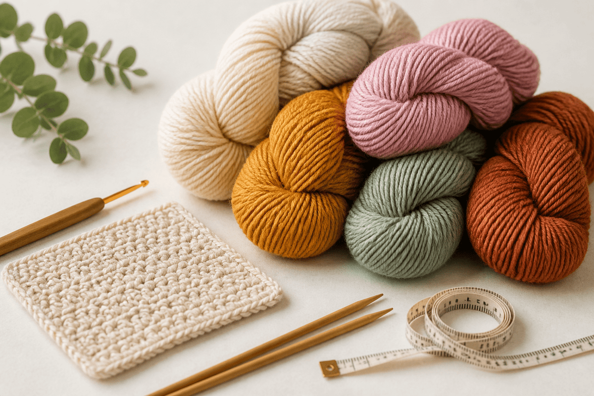 What Is DK Weight Yarn? Gauge, WPI & Hook Size Guide - CRAFTISS