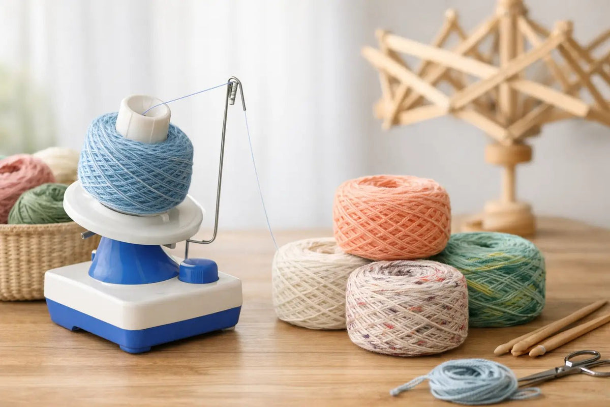 How to Wind Yarn Cakes the Easy Way - CRAFTISS