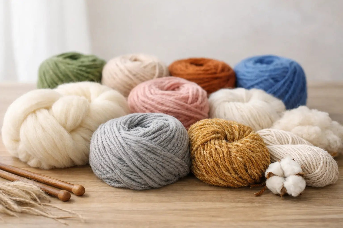 Guide to Yarn Fiber Types for Every Project - CRAFTISS
