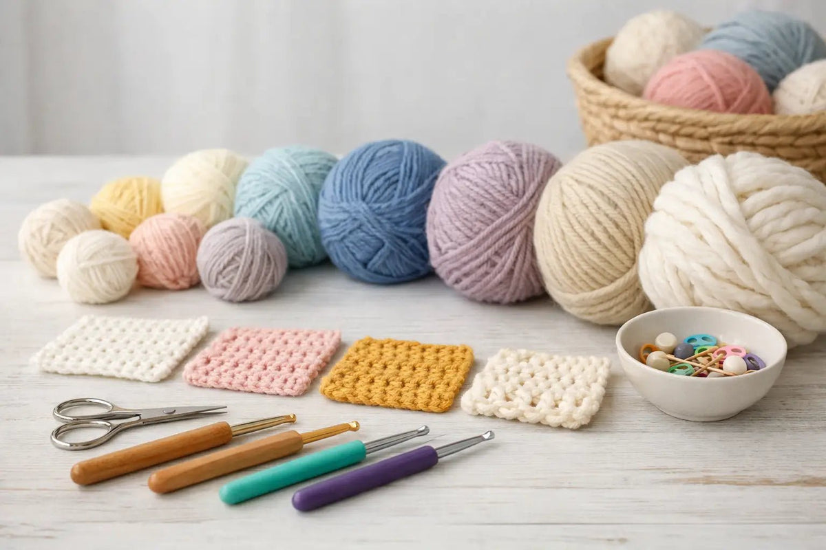 Crochet Yarn Weights Guide for Every Project - CRAFTISS